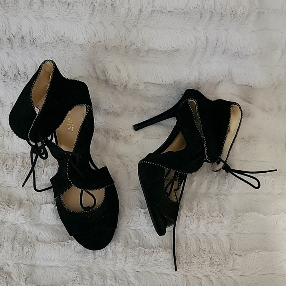 Nine west open toe bootie